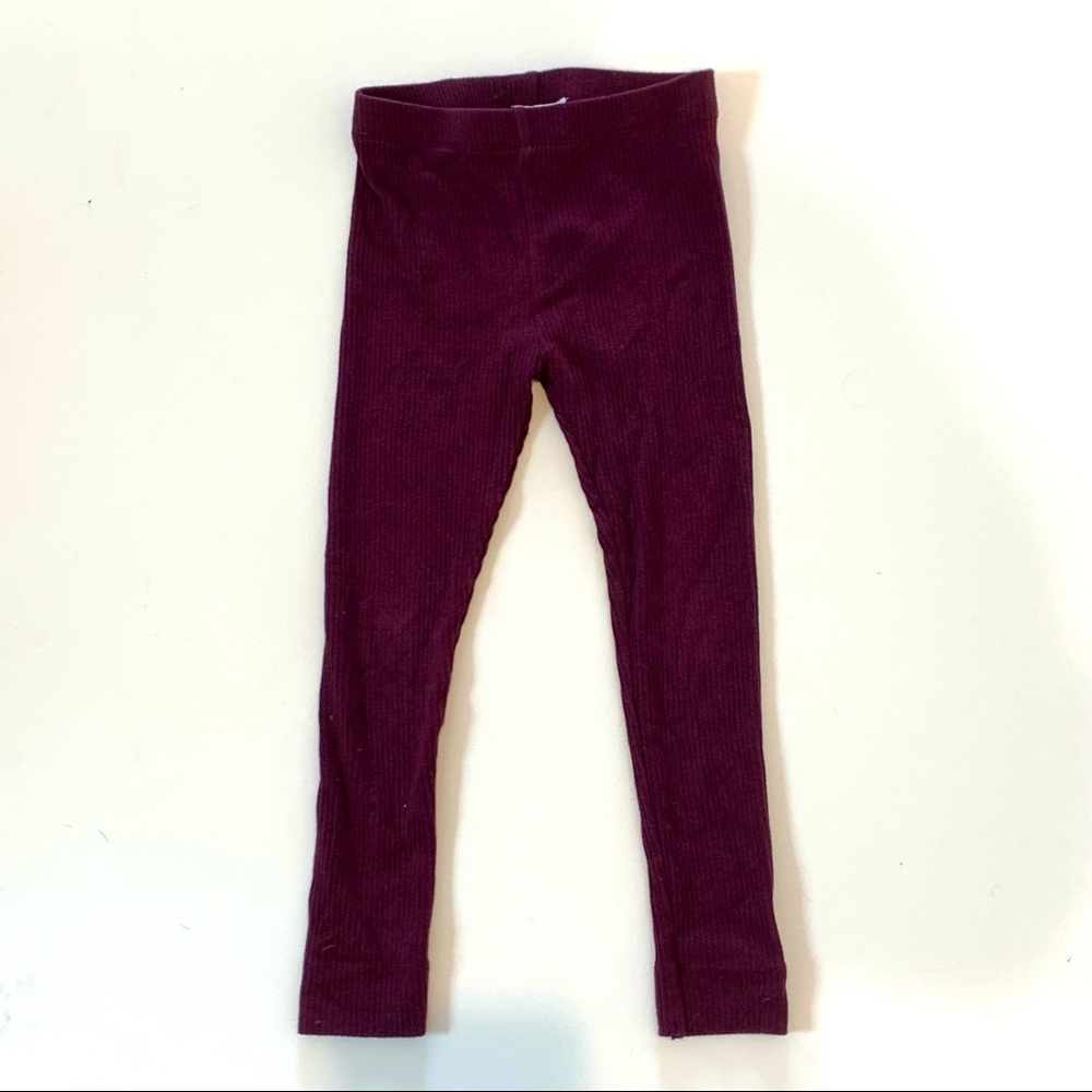 Jamie Kay 5 Ribbed Legging In Mulberry *read*